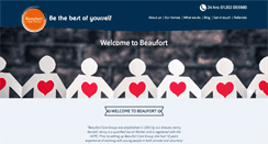 Desktop Screenshot of beaufortcaregroup.co.uk